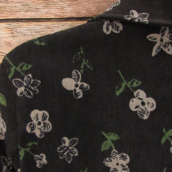 Charcoal Gray Soft Ribbed Asymmetrical Motto Jacket  S/M - Picture 12 of 16